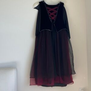 Vampire Halloween costume.